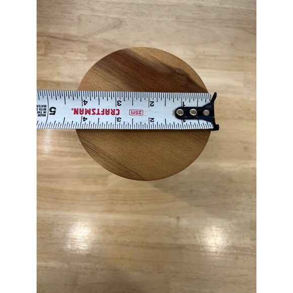 Rae Dunn Hop to It Ceramic Canister W/ Wooden Lid Easter Bunny Themed Decor - Picture 7 of 7